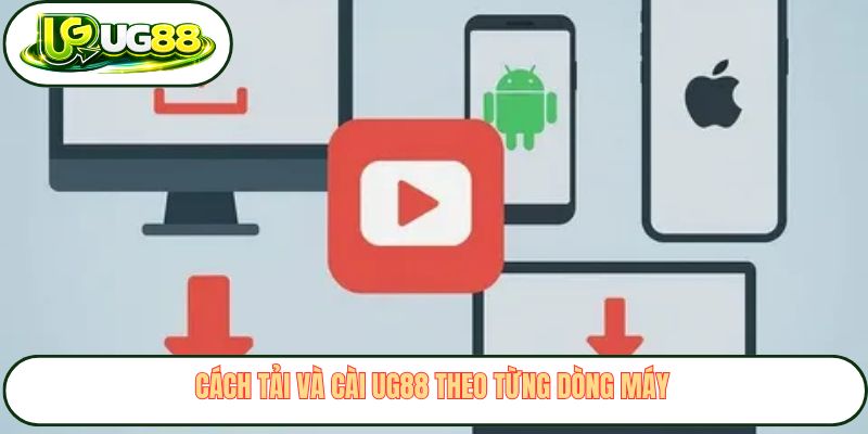 Cách tải và cài UG88 theo từng dòng máy 