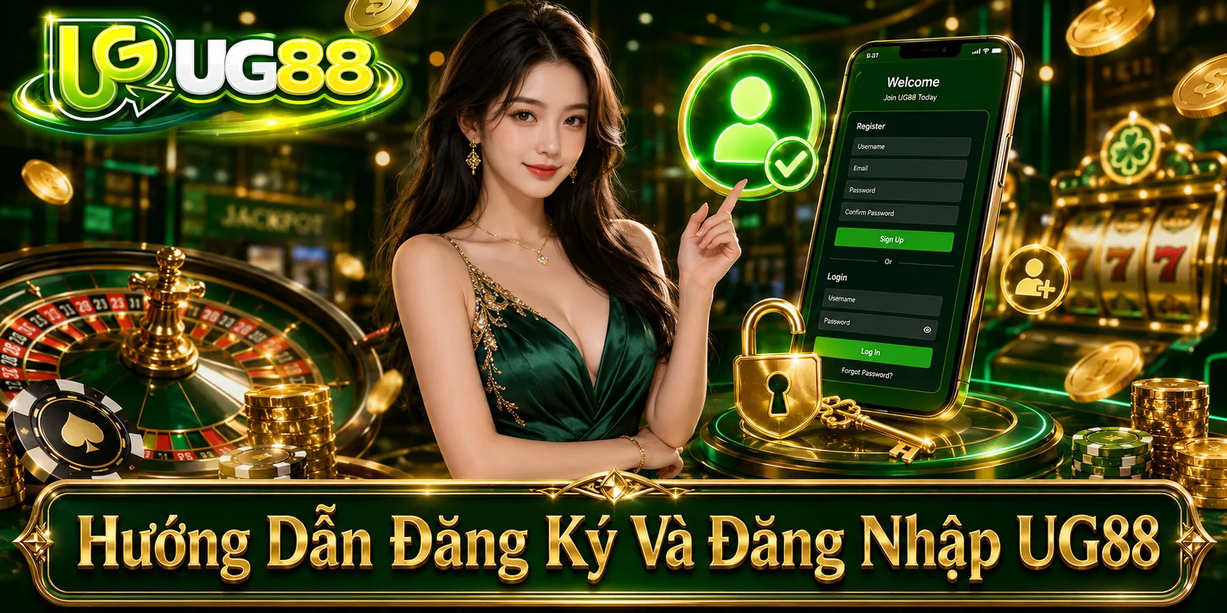 Hướng Dẫn Đăng Ký Và Đăng Nhập UG88